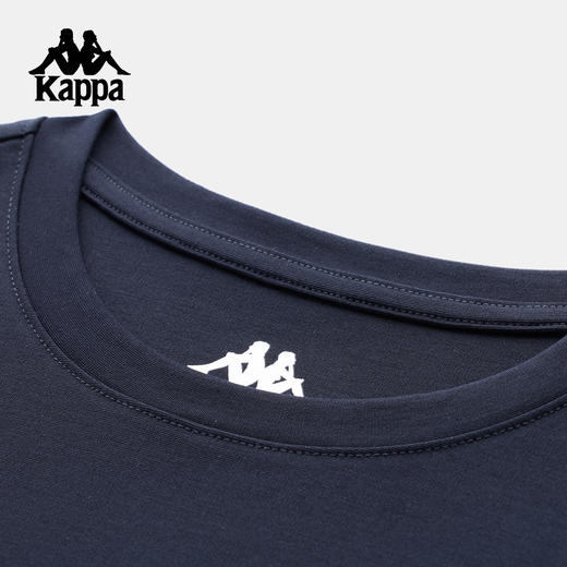 Kappa卡帕背靠背运动短袖女夏季2025新款休闲圆领半袖t恤上衣女士K0F62TD40 商品图3