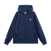 Kappa卡帕背靠背运动外套男士2025新款连帽开衫卫衣针织刺绣上衣K0F52MK71 商品缩略图0