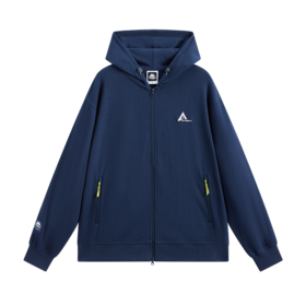 Kappa卡帕背靠背运动外套男士2025新款连帽开衫卫衣针织刺绣上衣K0F52MK71