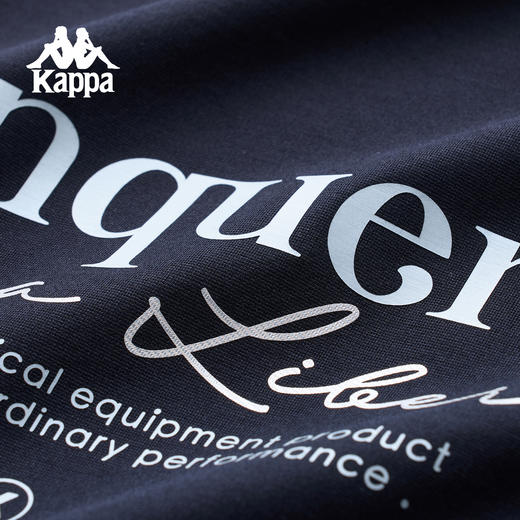 Kappa卡帕背靠背运动短袖女夏季2025新款休闲圆领半袖t恤上衣女士K0F62TD40 商品图4