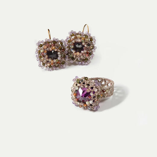 订购8周到｜Lorina Balteanu-BERTA-紫水晶 圆形 戒指［法国设计师］ 商品图3