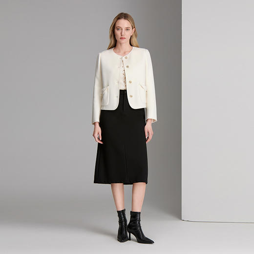 EITIE爱特爱经典小A裙百搭包容性强半裙8306009 商品图1