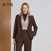 EITIE爱特爱无领一粒扣高级感西服外套8303011 商品缩略图0