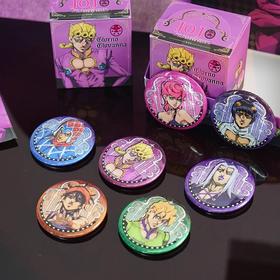 JOJO 的奇妙冒险 黄金之风 吧唧 徽章 7包/盒 国谷
