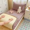 自然醒全棉磨毛加厚A版床笠--线素系列宿舍专用纯棉学生寝室床单人加厚床垫保护罩床罩JY 商品缩略图9