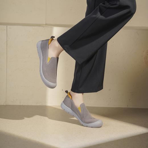 【秋季新款】西村名物2025年秋季新款薄底防滑平跟软底舒适休闲鞋深口单鞋T25CM36021 商品图6