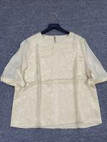 【不退不换】良木礼桑蚕丝上衣（2137580） 商品图0