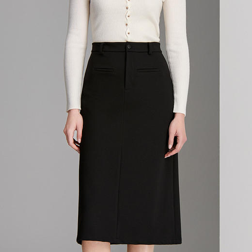 EITIE爱特爱经典小A裙百搭包容性强半裙8306009 商品图3