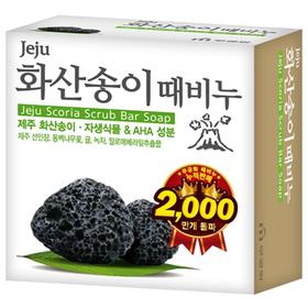 無瑾花火山灰去渍香皂100g무궁화 화산송이 때비누