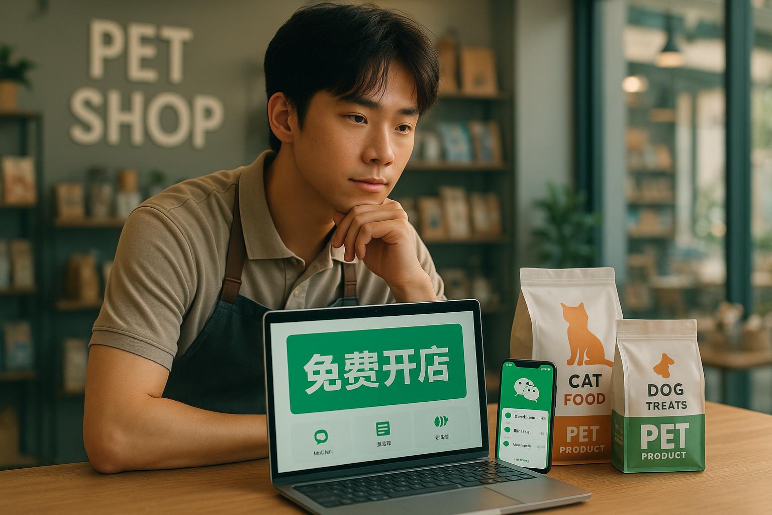 寵物店鋪要做微信小程序嗎？微信小店免費(fèi)搭建攻略