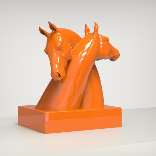 任亮《共生-紧密》宝丽石雕塑 商品图0