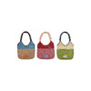 Tagi 机灵果子手工串木珠单肩编织包 手工串珠百搭撞色通勤春夏单肩编织包 商品缩略图0