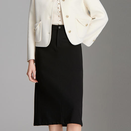 EITIE爱特爱经典小A裙百搭包容性强半裙8306009 商品图2