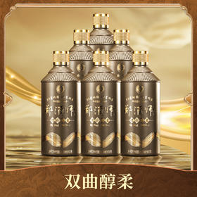 新品上市：郑酒师·双曲醇柔酒53度500ml   六瓶装