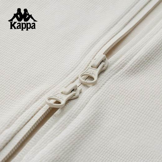 Kappa卡帕背靠背运动外套男士2025新款连帽开衫卫衣针织刺绣上衣K0F52MK71 商品图4