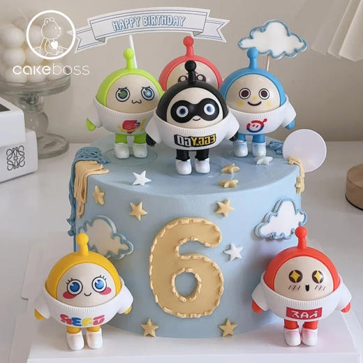 【私人订制】蛋仔派对主题系列生日蛋糕（更多款式咨询客服） 商品图5