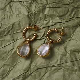 北京仓｜Goossens Paris-Cachemire-水晶 耳环［法国设计师］