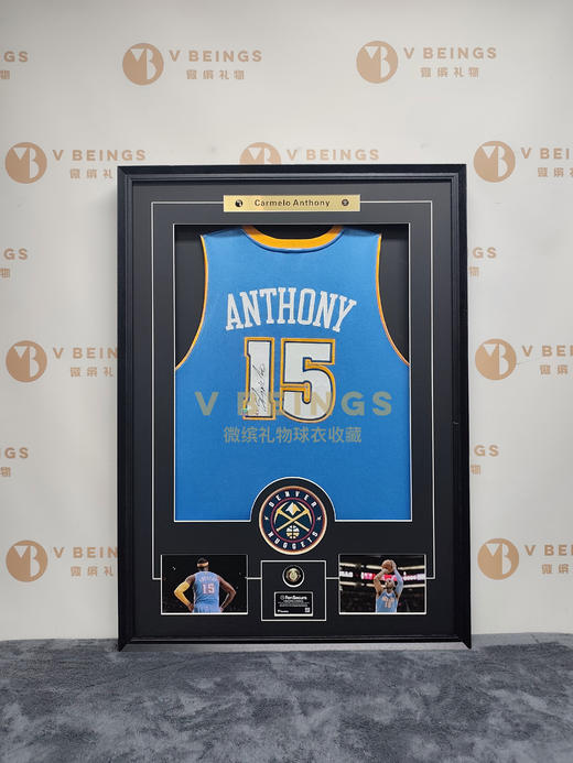 收藏系列 安东尼 掘金队15号 锐步AU 亲笔签名球衣 商品图1