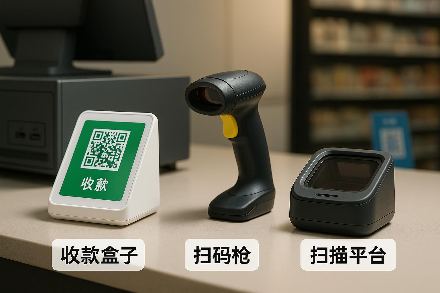 收款盒子、掃碼槍和掃描平臺怎么選？功能區(qū)別與使用場景解析