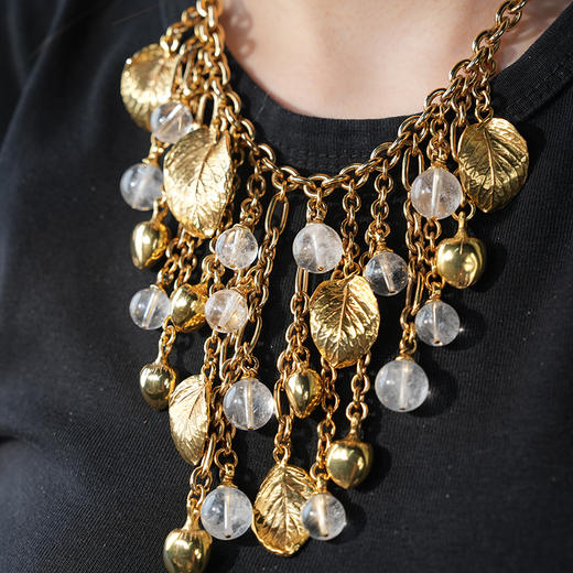 北京仓｜Goossens Paris-BALADE-岩石水晶 项链［法国设计师］ 商品图0