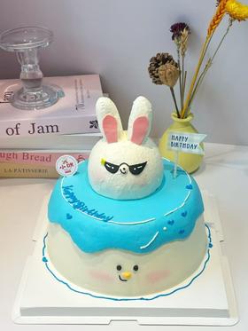 酷酷兔子蛋糕