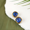 北京仓｜Goossens Paris-BO PIN-宝蓝色 方形 耳环［法国设计师］ 商品缩略图4
