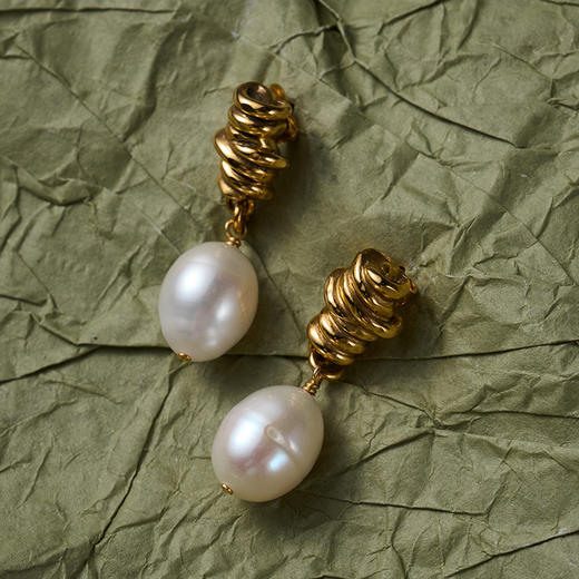 北京仓｜Goossens Parise-Ariane-珍珠 耳环［法国设计师］ 商品图1