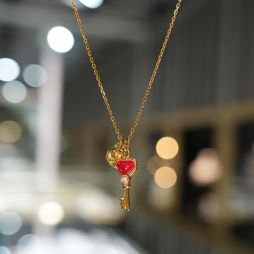 北京仓｜Goossens Paris-Talismans-金色 心之钥匙 项链［法国设计师］ 商品图3