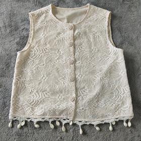 【不退不换】良木礼刺绣马甲（7868）