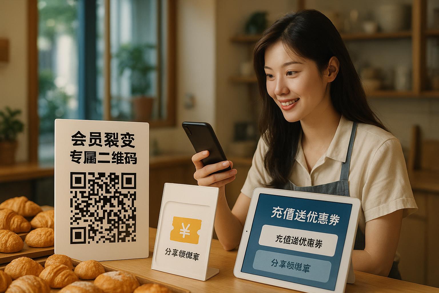 用专属二维码做裂变，会员数量如何提升？