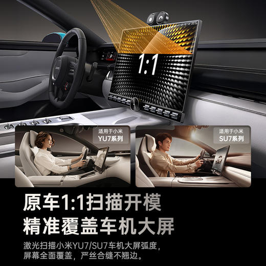 倍思 T-Space TT2 车屏膜套装 小米SU7/YU7专用 商品图2