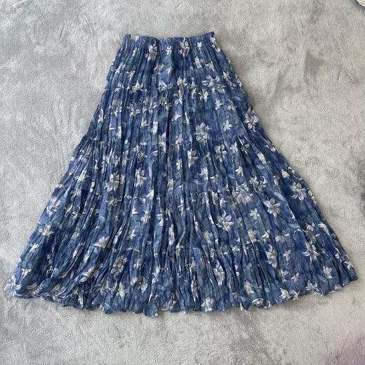 【不退不换】良木礼碎花半裙（8050） 商品图0