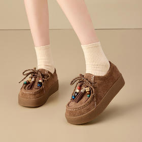 [多巴胺女鞋]2025新款时尚百搭休闲鞋女厚底轻便舒适运动鞋X85U68932