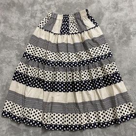 【不退不换】良木礼黑白波点裙(3688)