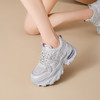 西村名物2025新款百搭休闲老爹鞋女厚底轻便舒适运动鞋网面运动风女鞋 X85YCM2761 商品缩略图8