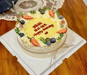 【祝福语千层蛋糕】榴莲/芒果/双拼/奥利奥千层（需要改字下单备注）