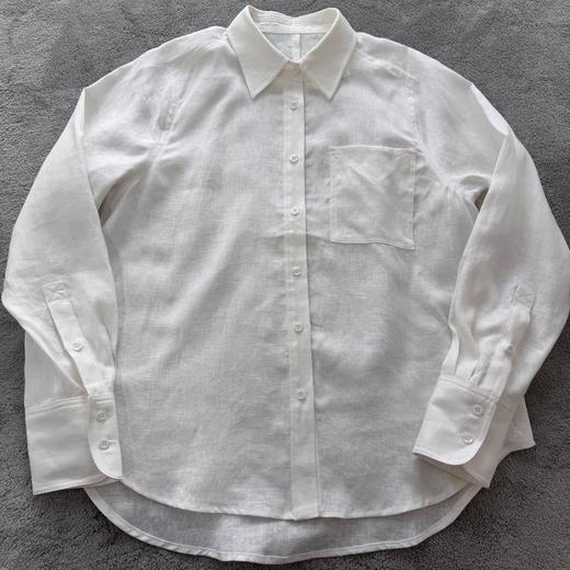 【不退不换】良木礼亚麻衬衫（72023） 商品图1