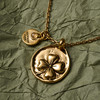 北京仓｜Goossens Paris-Talisman-四叶草金币 护身符 项链［法国设计师］ 商品缩略图0