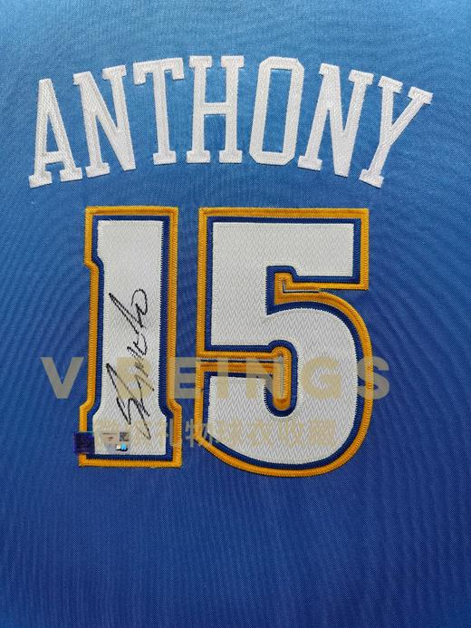 收藏系列 安东尼 掘金队15号 锐步AU 亲笔签名球衣 商品图2