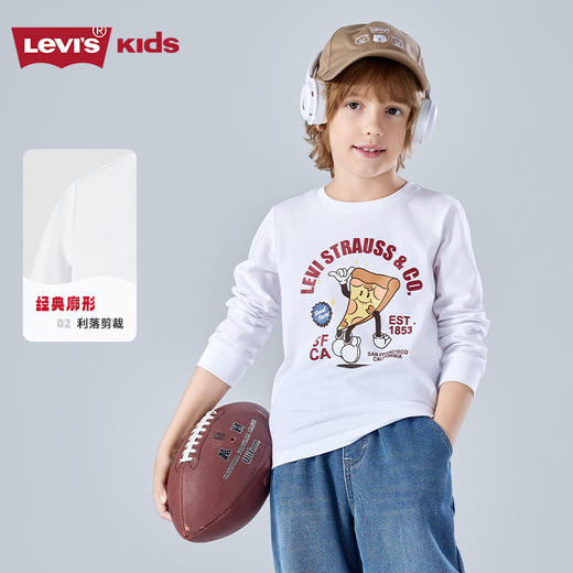 LEVIS 秋 大童小童 儿童童装T恤 LVB-LS-R635 商品图6