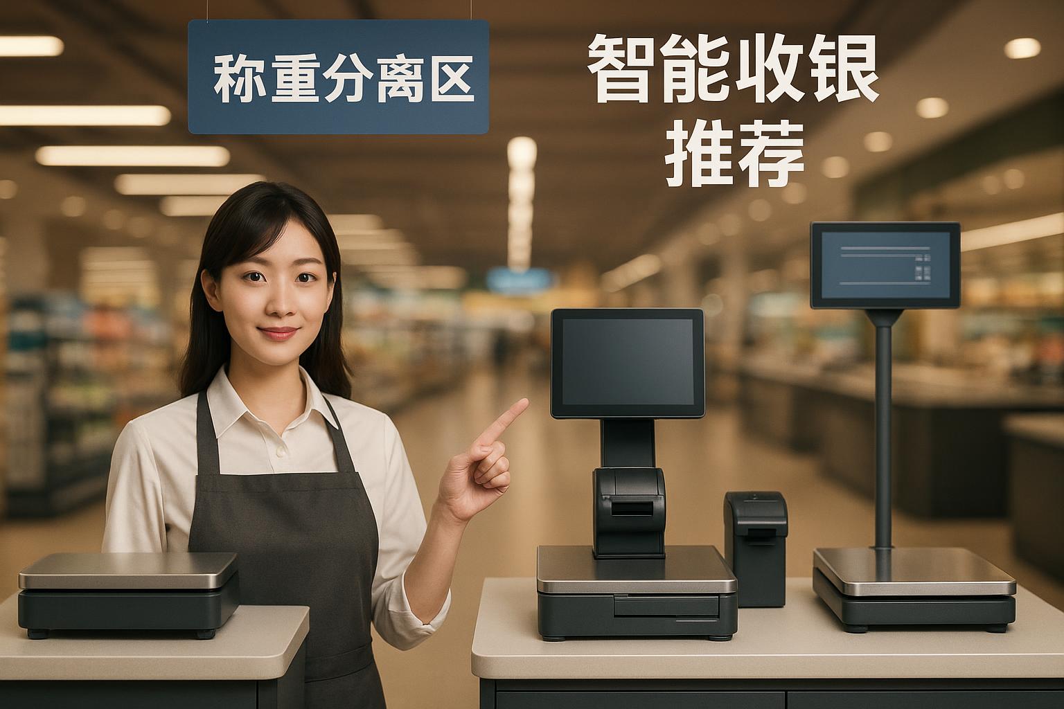 中大型商超如何選收銀稱重系統(tǒng)設(shè)備？場景與方案解析