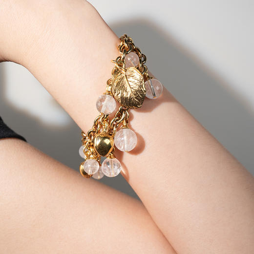 订购3个月到｜Goossens Paris-BRACELET SOUPLE BALADE-岩石水晶 手链［法国设计师］ 商品图5