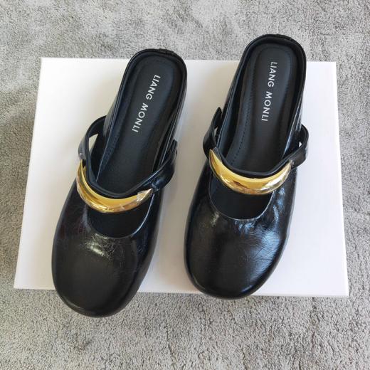 【不退不换】良木礼羊皮半拖（25-17） 商品图0