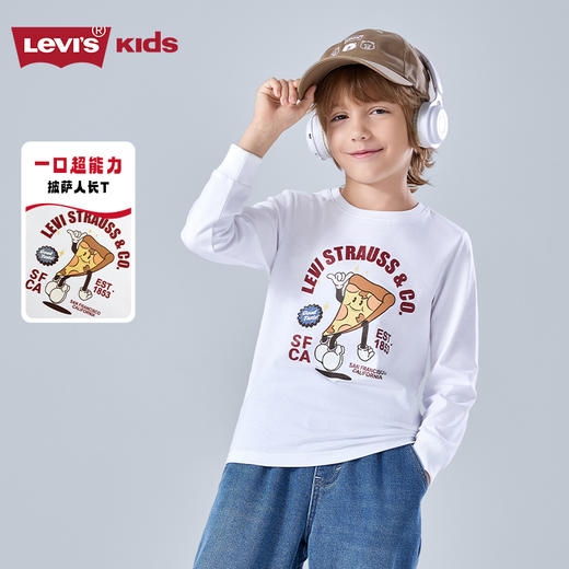 LEVIS 秋 大童小童 儿童童装T恤 LVB-LS-R635 商品图5