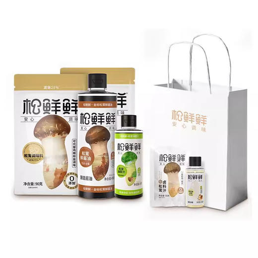 松鲜鲜 自然赏味·臻选礼515g+595ml 商品图2