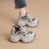 [增高9cm]西村名物2025新款时尚百搭老爹鞋女网面舒适厚底休闲鞋 X85BQ683623 商品缩略图5