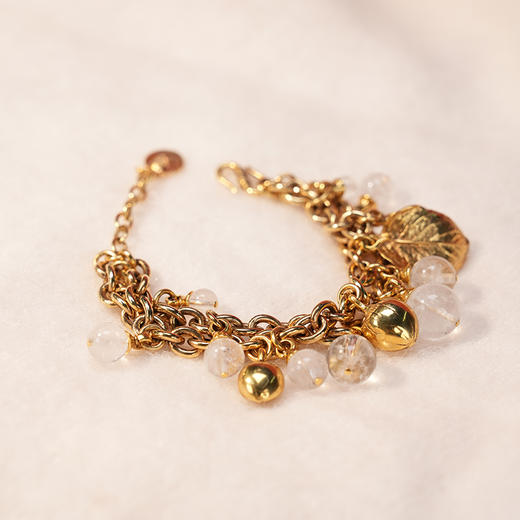 订购3个月到｜Goossens Paris-BRACELET SOUPLE BALADE-岩石水晶 手链［法国设计师］ 商品图1