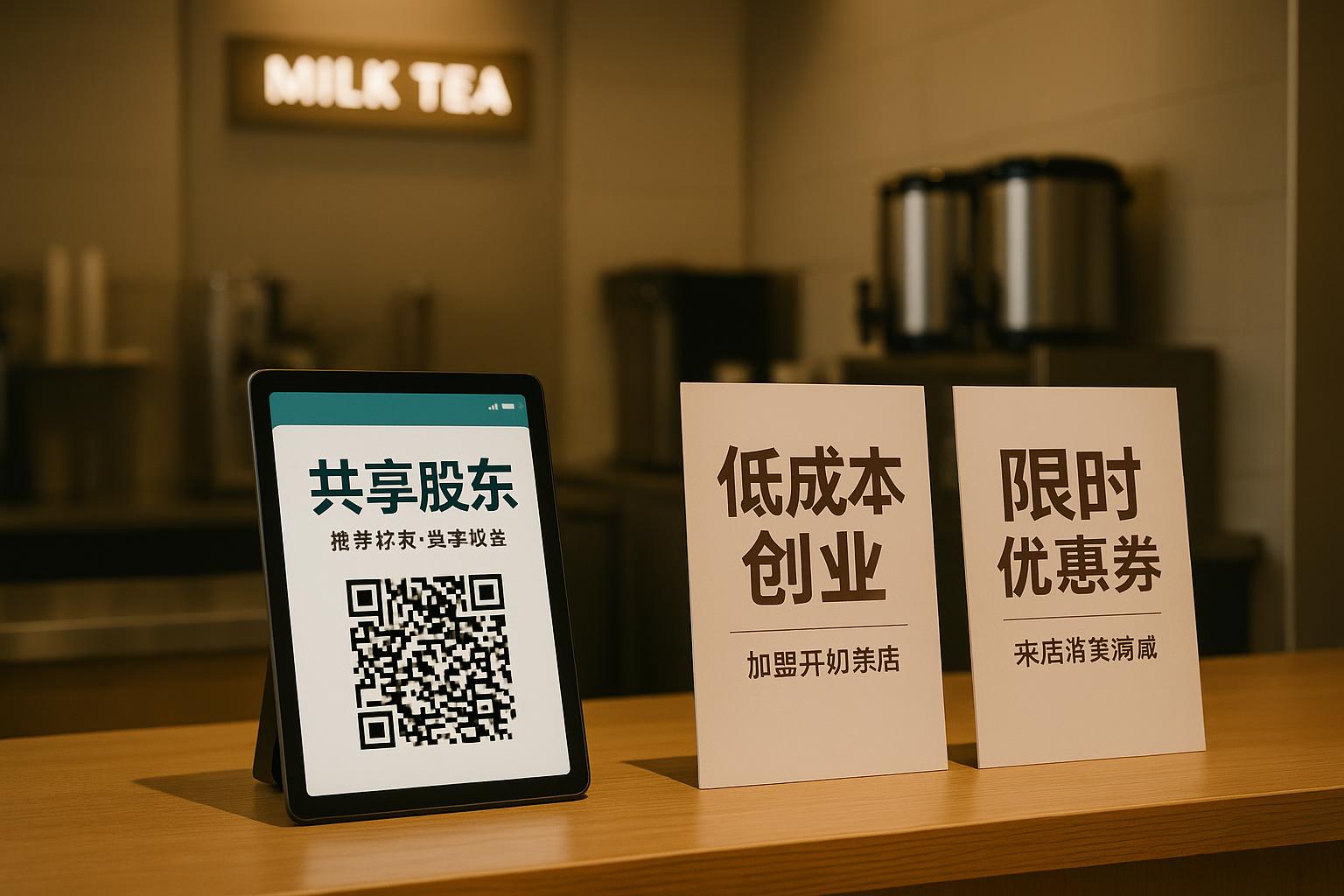 奶茶店如何低成本做出高业绩？