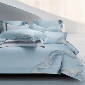 【待更新】自然醒100支长绒棉高奢系列四件套新疆棉全棉纯棉刺绣被套床单高端床上用品GDS