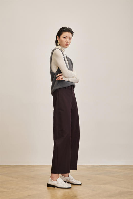 S1现货 臣禾	【省心裤】廓形气球裤奶奶裤休闲裤	JZ253060221  商品图4